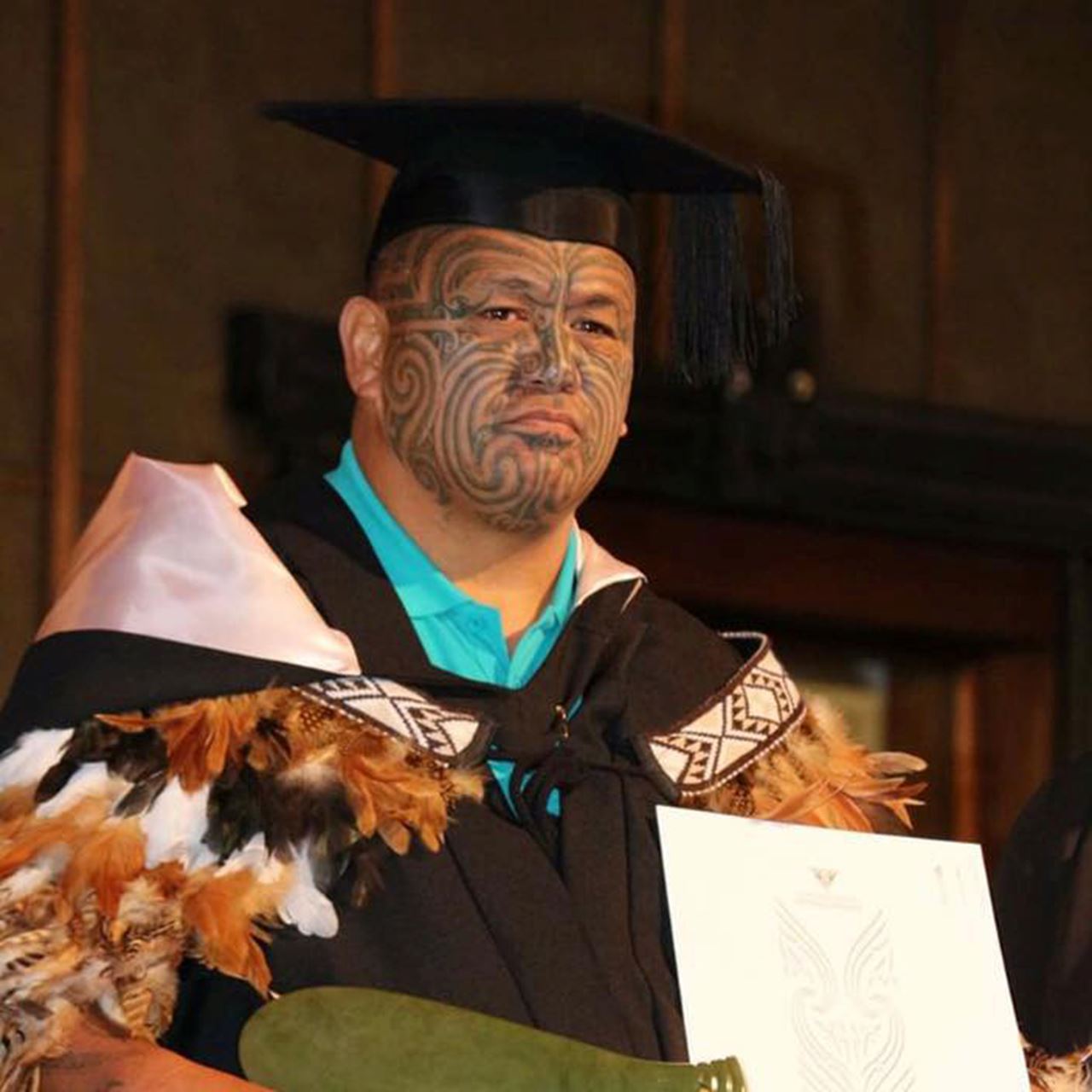 Fabian Mika, Master of Māori Studies graduate