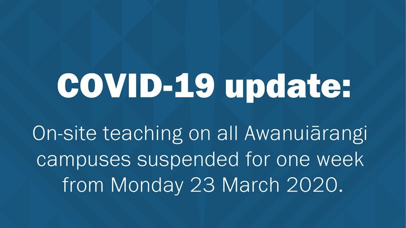 COVID-19 response: Saturday 21 March 2020