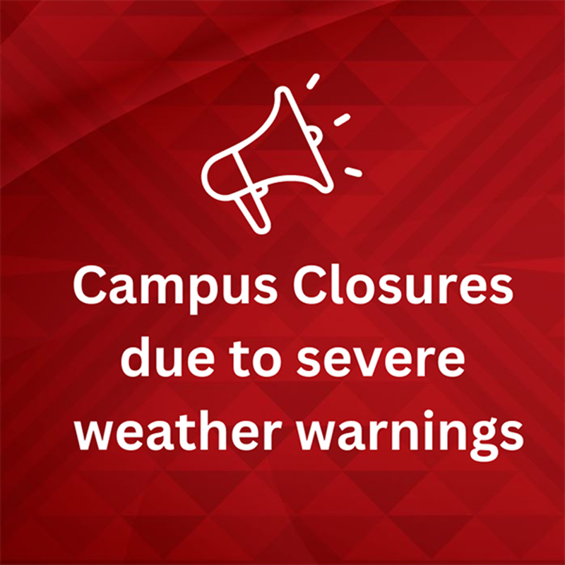 Campus closures for Cyclone Gabrielle 14 Feb 2023