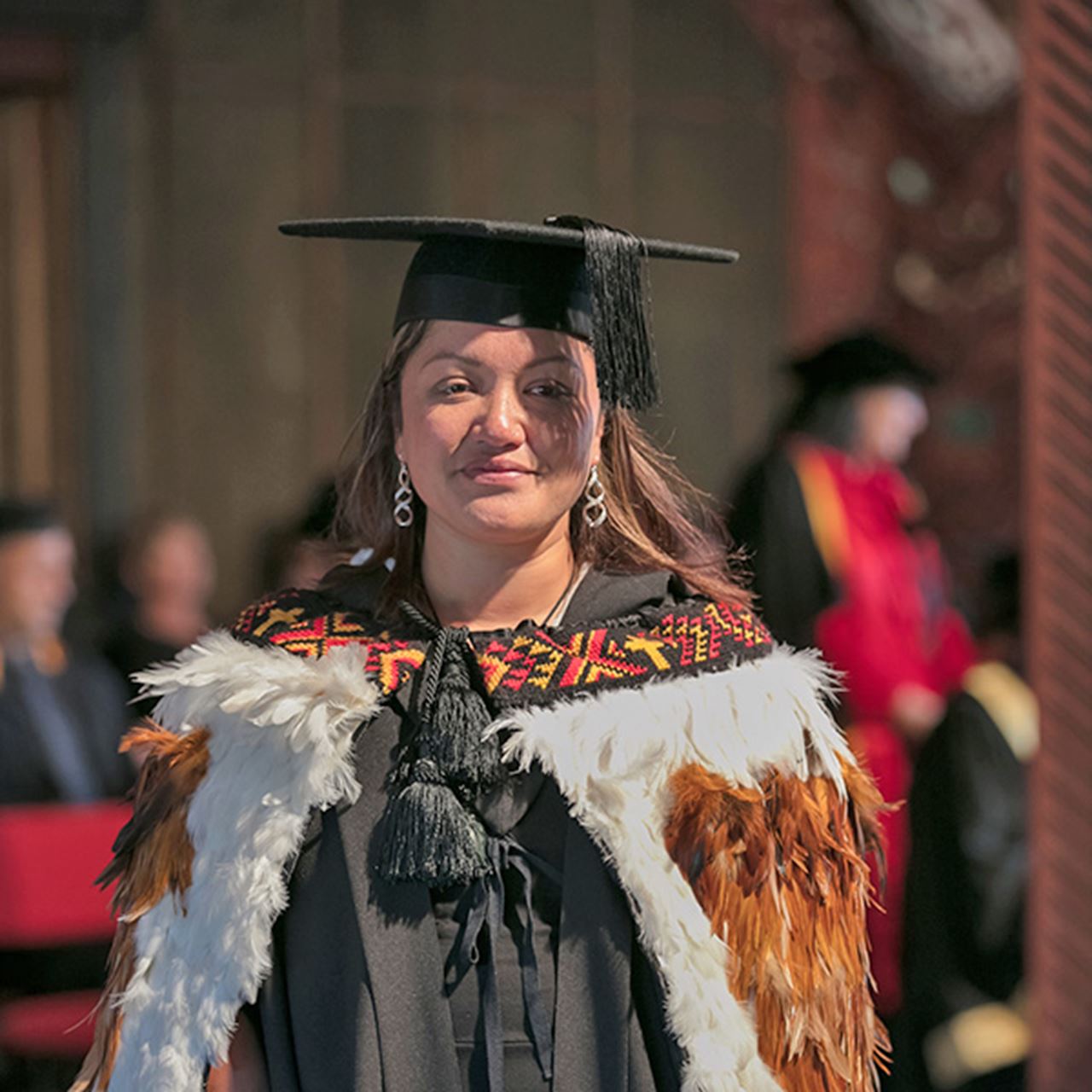 Bachelor of Humanities graduate, Christina Nuku on her graduation day