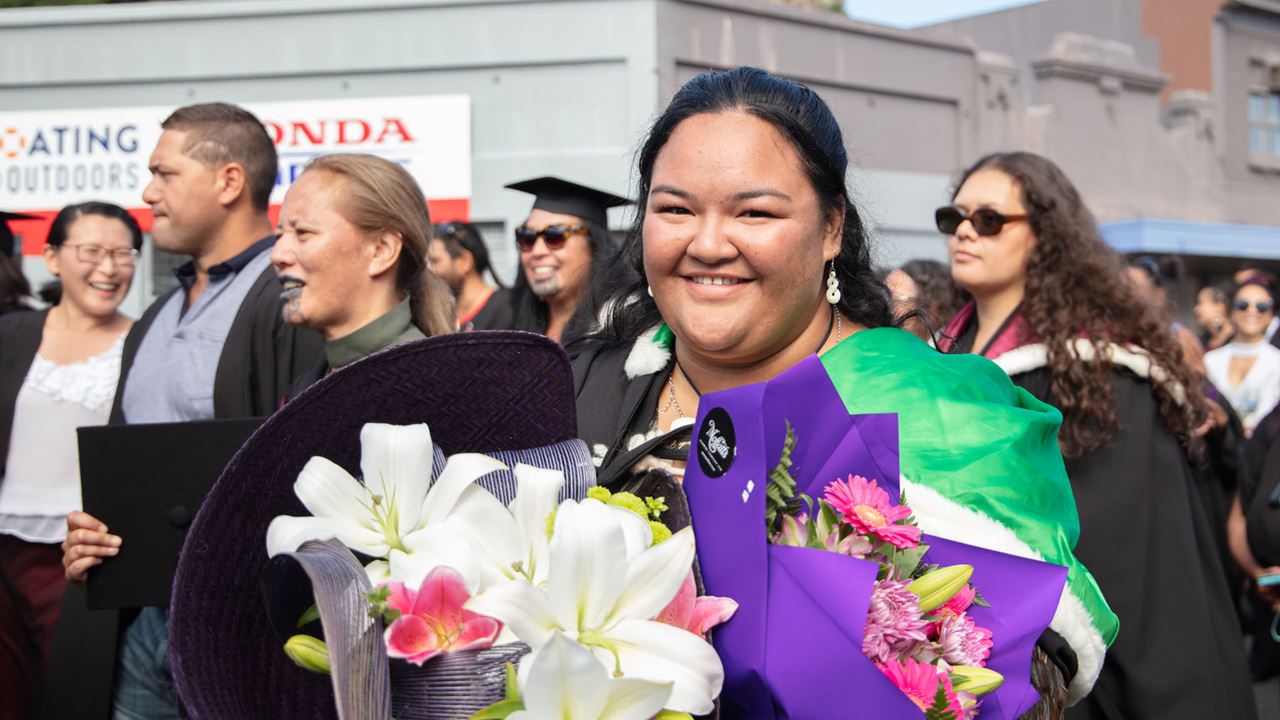 Graduation is a chance to celebrate the success of our tauira