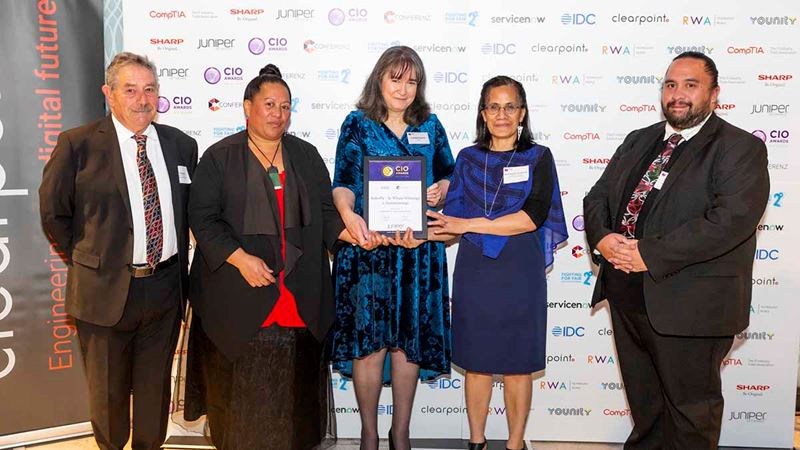 RoboPā initiative recognised as a finalist in 2021 CIO Awards