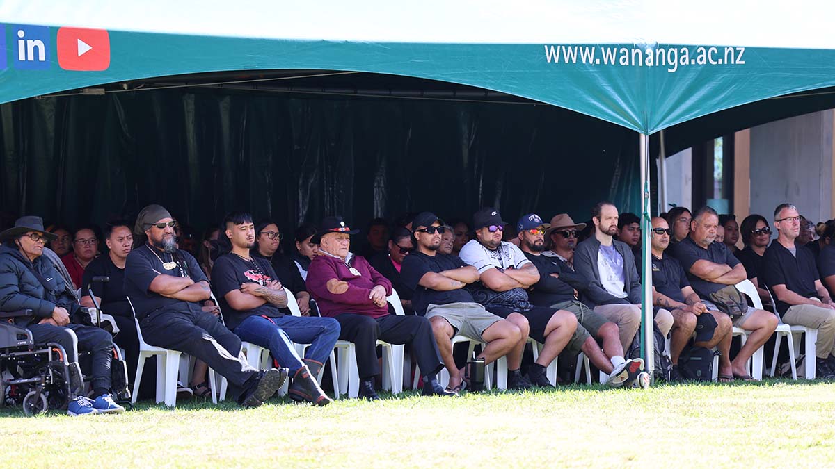 First-year students of the nursing degree are welcomed main campus in Whakatāne.