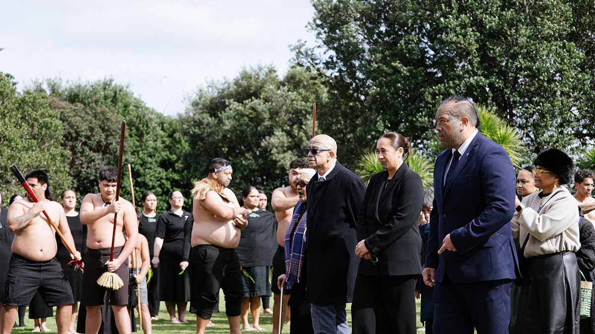 Kuini Nga wai hono i te pō and the Kiingitanga are welcomed onto the marae