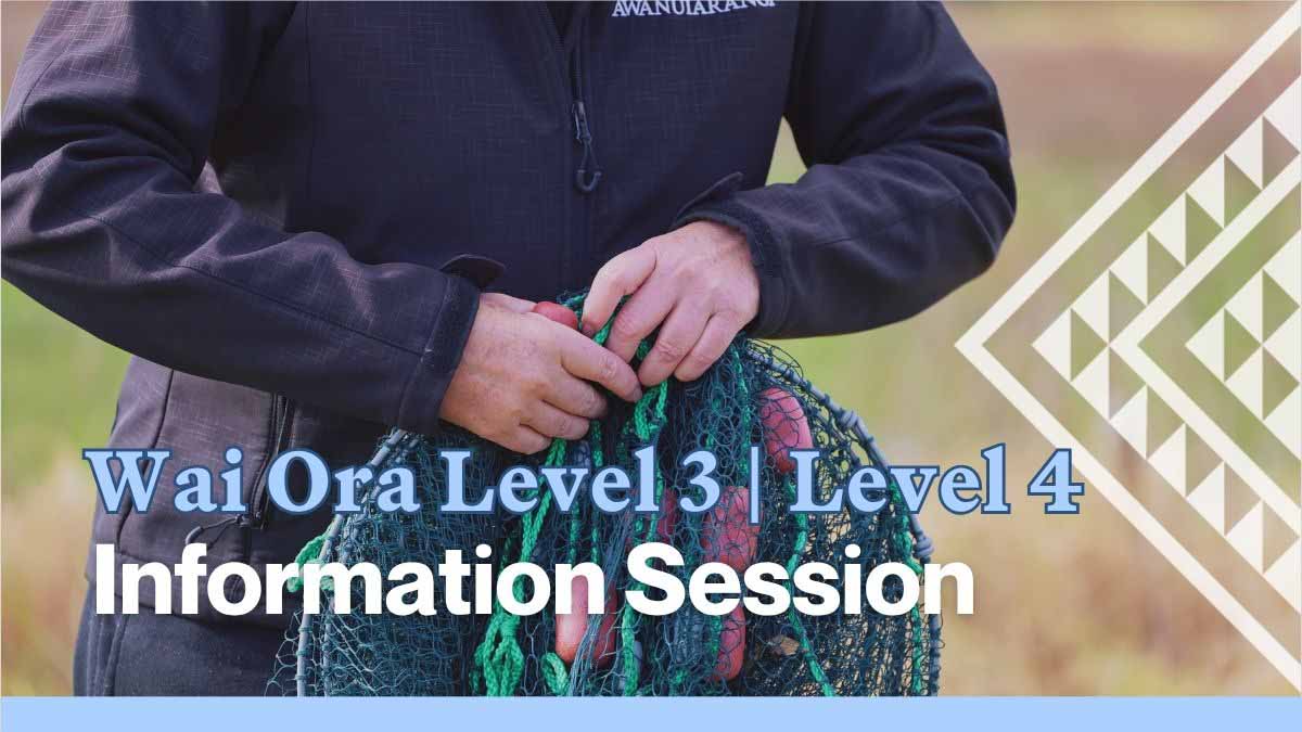 Wai Ora Info Session 9 June 2026