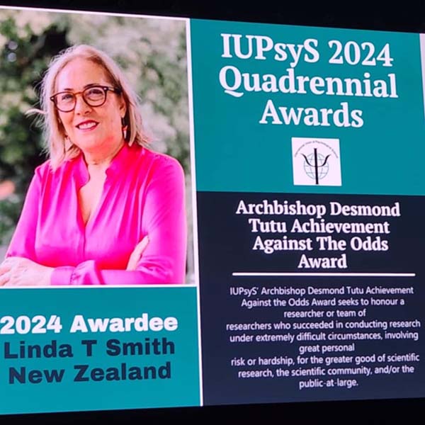 Distinguished Professor Linda Tuhiwai Smith Award